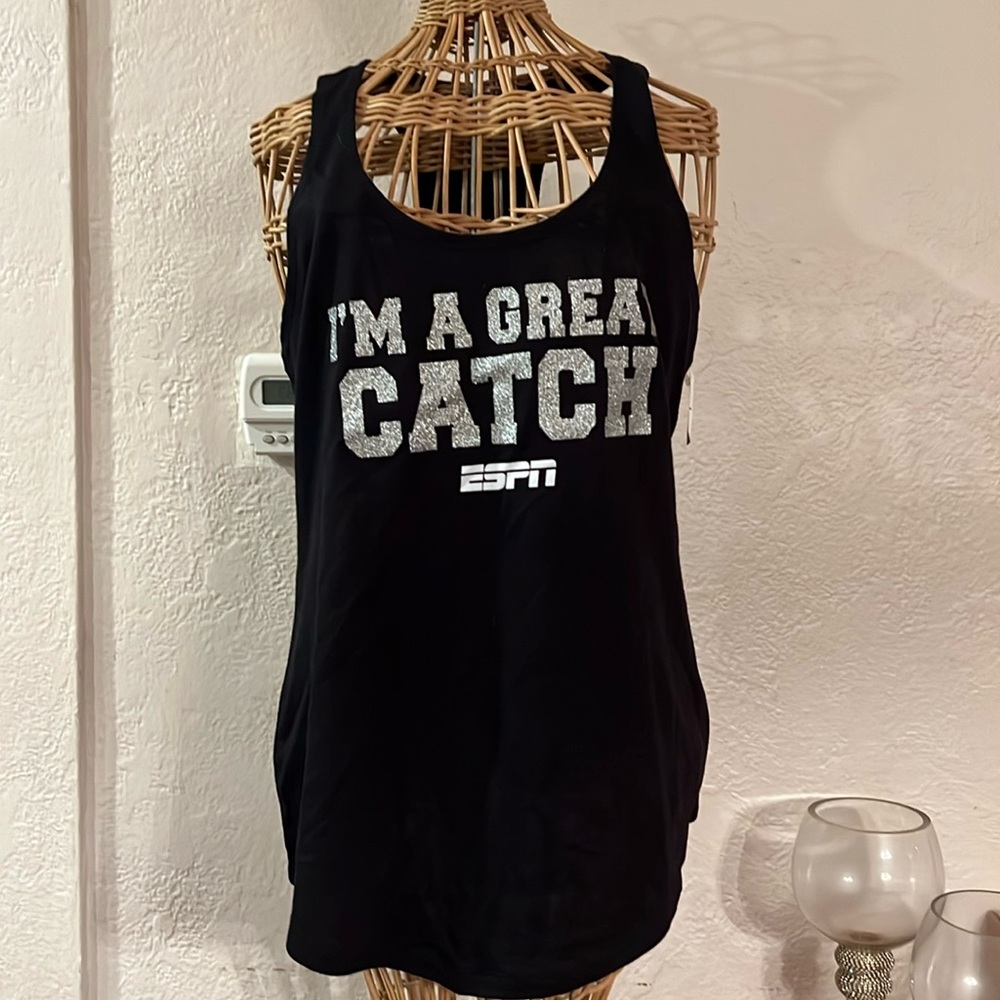 NWT ESPN Tank Top SIZE LARGE